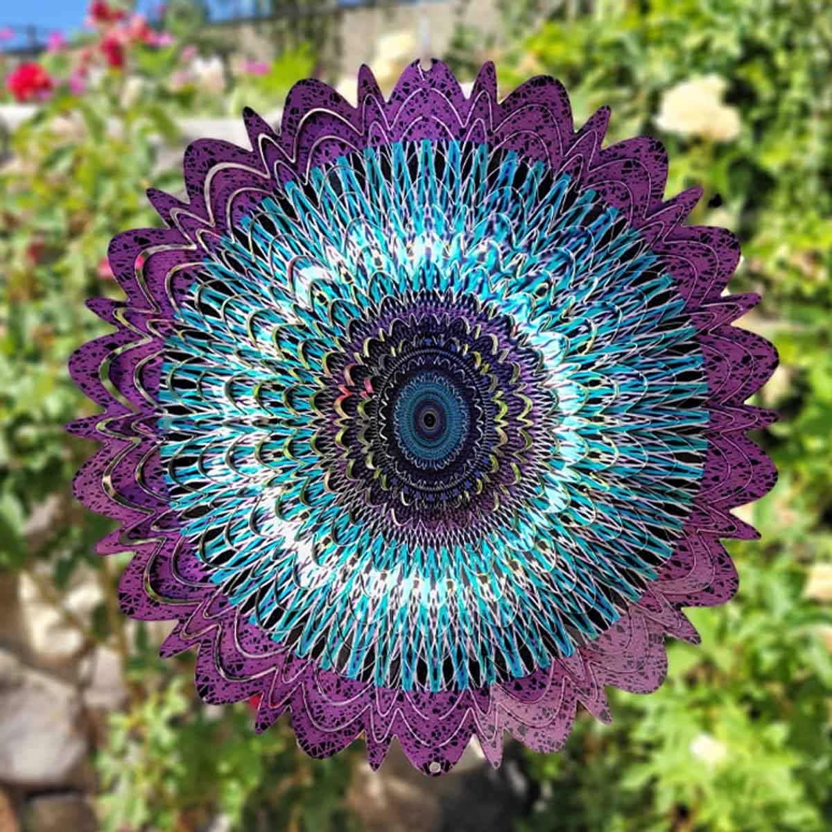 Spinfinity 12" Mandala Galactic Metal Spinner