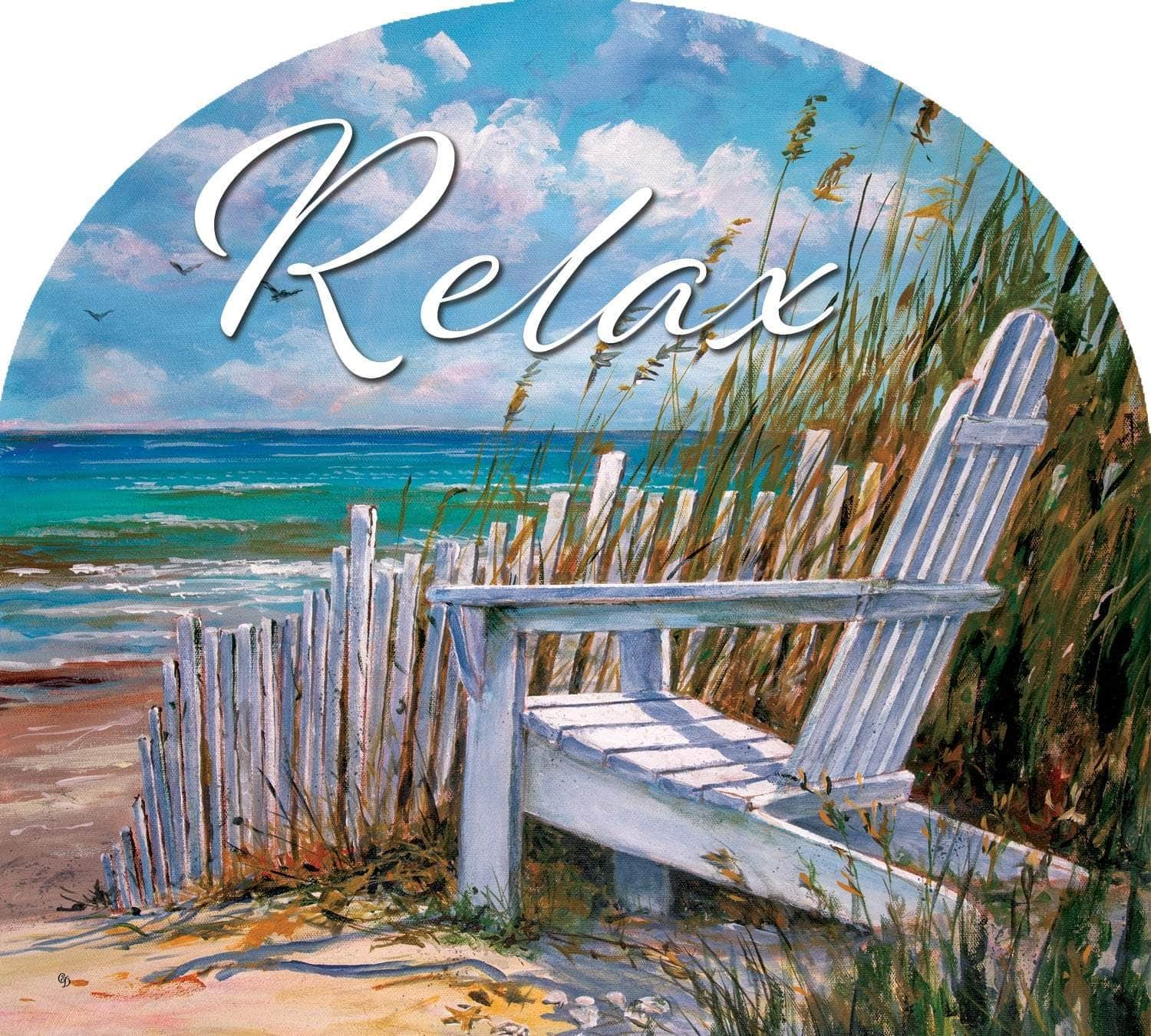 Beach Fence Arbor Mate 9.25" x 7.5" PVC panel, durable and weatherproof, perfectly fits the Arbor Mate Holder for serene outdoor décor.