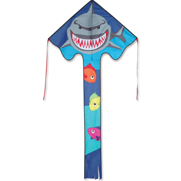 Large Easy Flyer Kite - Crusher with dynamic design, perfect for stable flying in winds from 5 to 18 mph.