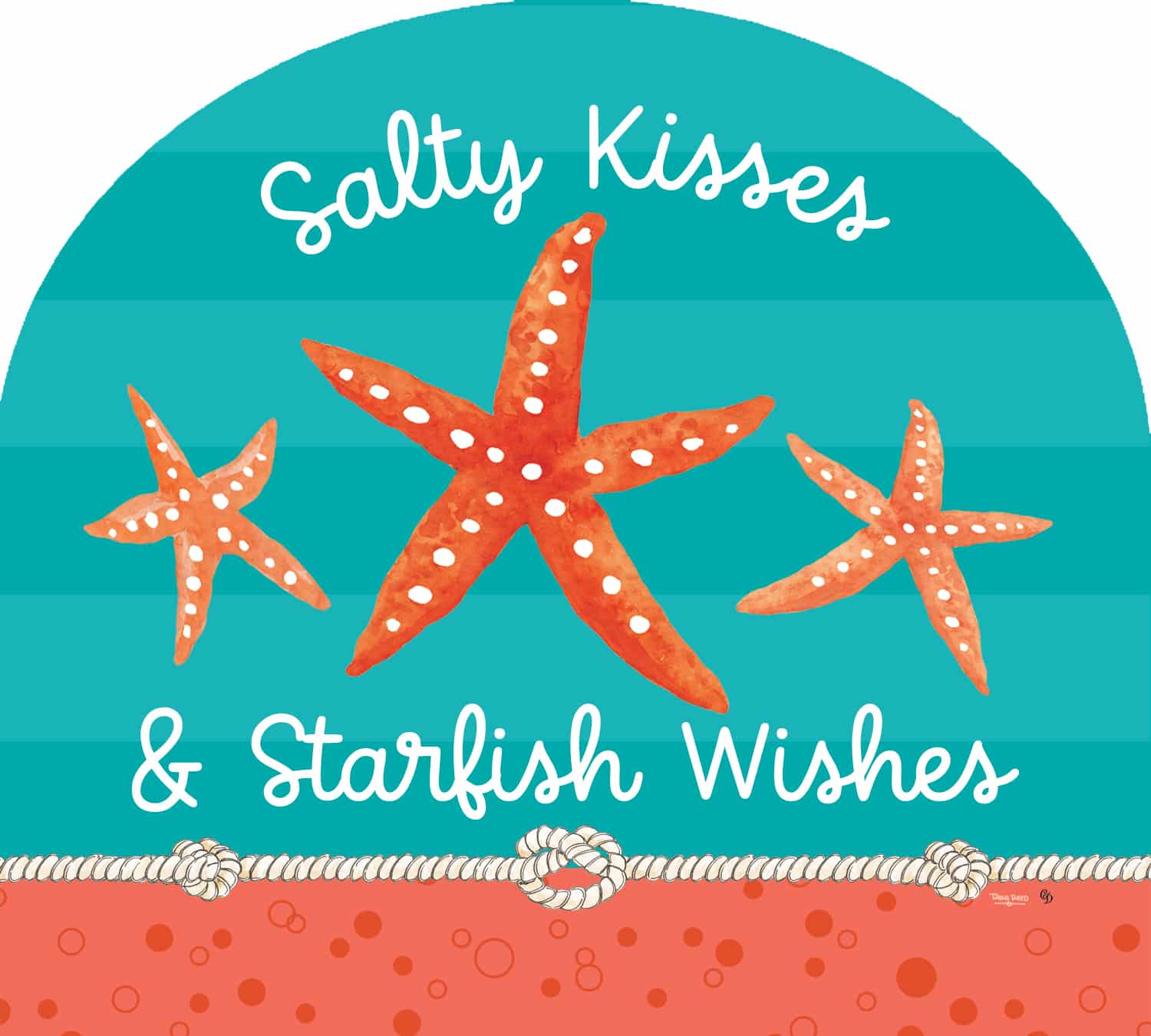 Starfish Wishes-Arbor Mate panel featuring a starfish and ocean accents, crafted from durable PVC to bring coastal charm and serenity to your outdoor decor.