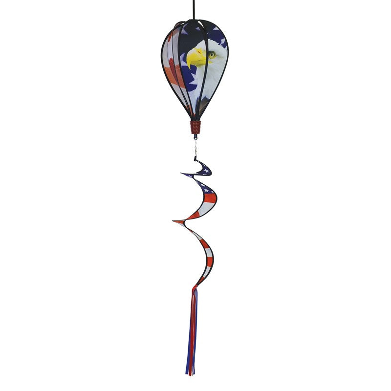 American Flag Eagle 6 Panel Hot Air Balloon Stock Image