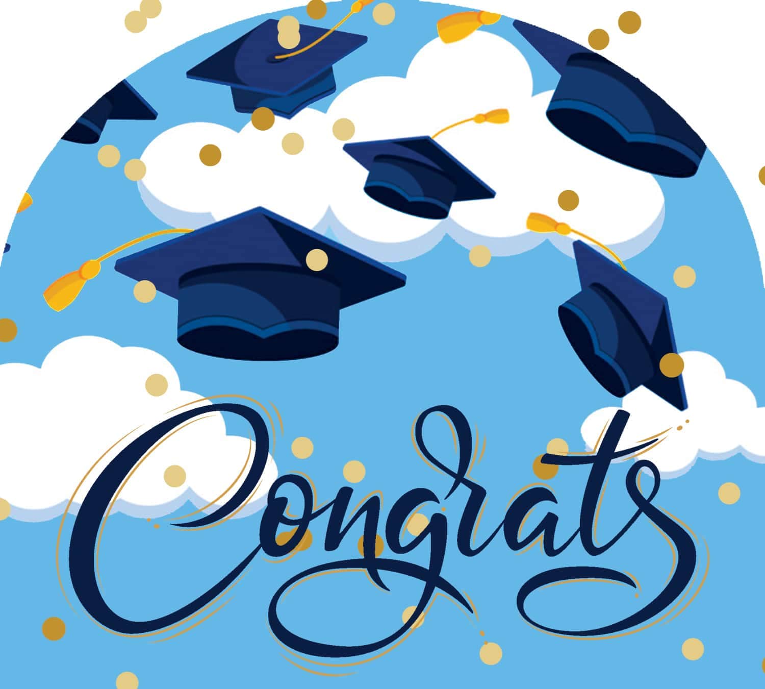 Congrats Grad Arbor Mate panel featuring a celebratory design with graduation cap and diploma, crafted from durable PVC to add festive charm to your garden or front yard.