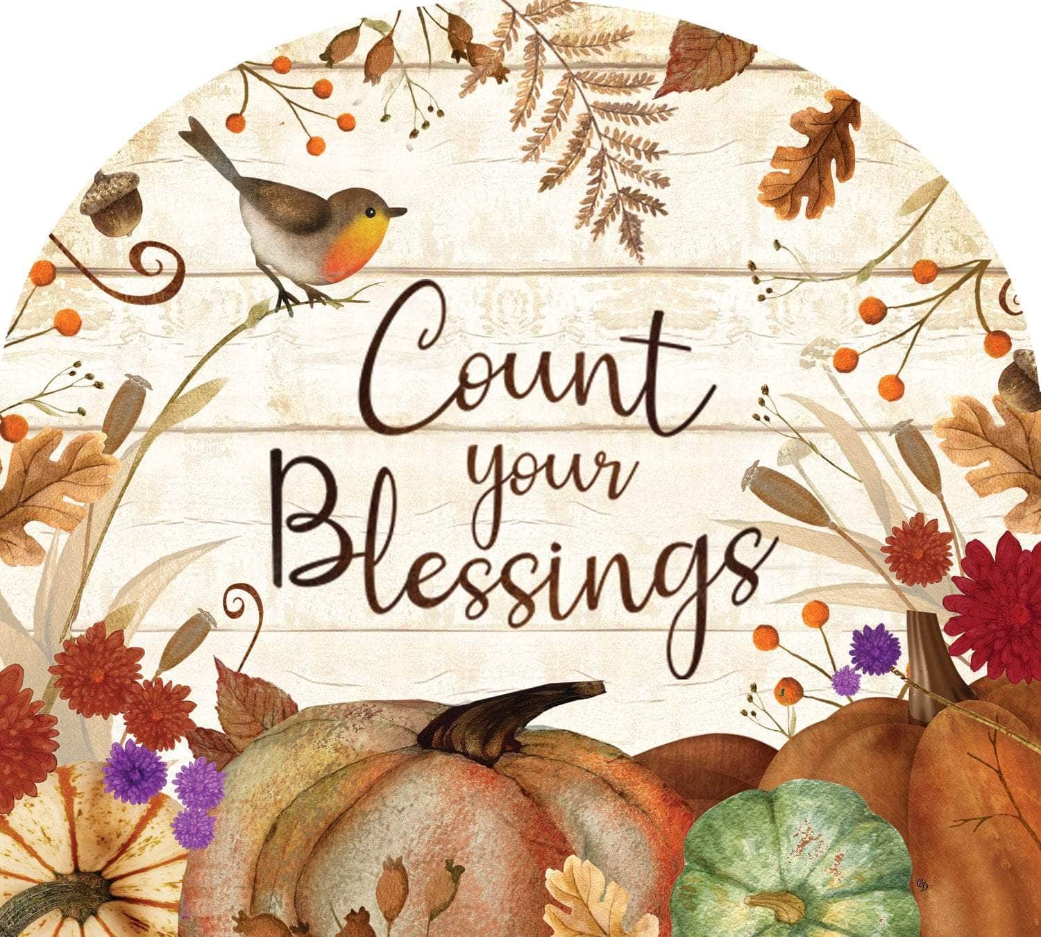 Count Your Blessings Arbor Mate panel featuring an elegant design with heartfelt message, crafted from durable PVC to add beauty and warmth to your garden or outdoor space.
