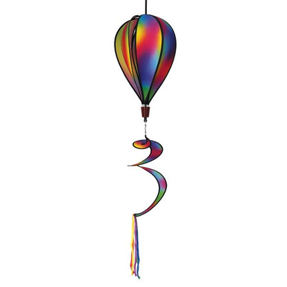 Jewel 6-Panel Hot Air Balloon on a white background, highlighting its vibrant jewel-toned design and sleek craftsmanship.