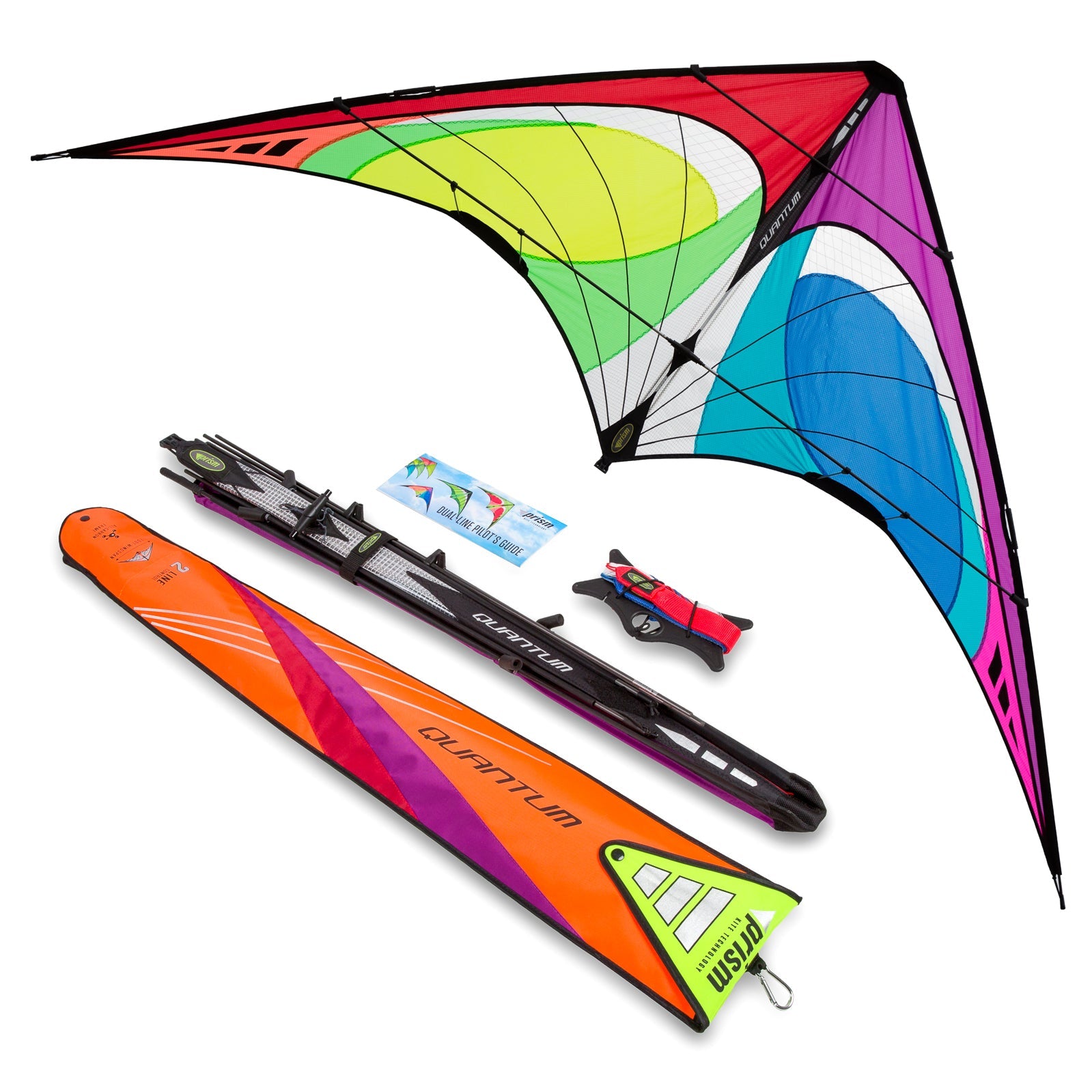 Spectrum Quantum 2.0 Stunt Kite Packaging Contents